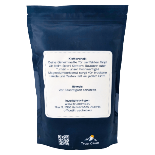 TrueClimb Kletterchalk 200g – extra feines Powder Chalk – Bild 3