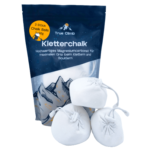TrueClimb Chalk Ball 3er-Pack – je 56g wiederbefüllbar